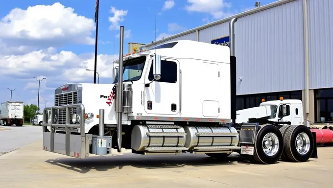 Visita ao interior do painel Peterbilt 589 de 2025