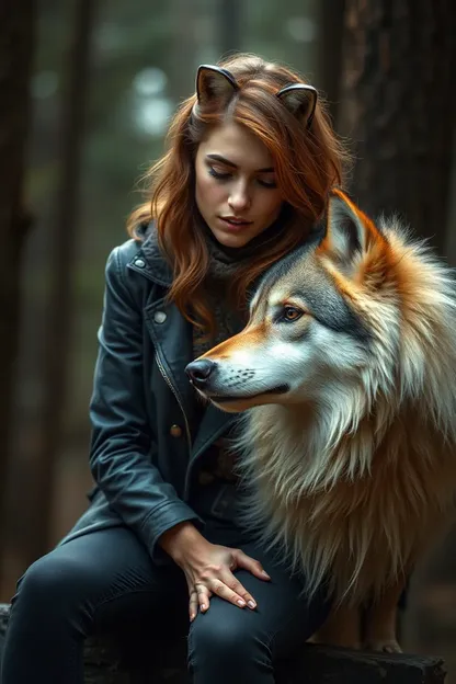 Você e Menina Lobo Unidas