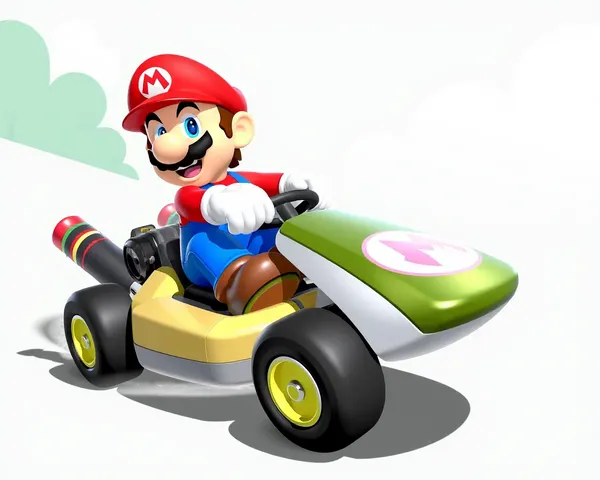 É necessário arquivo de formato de gráficos de ícone de PNG de Mario Kart